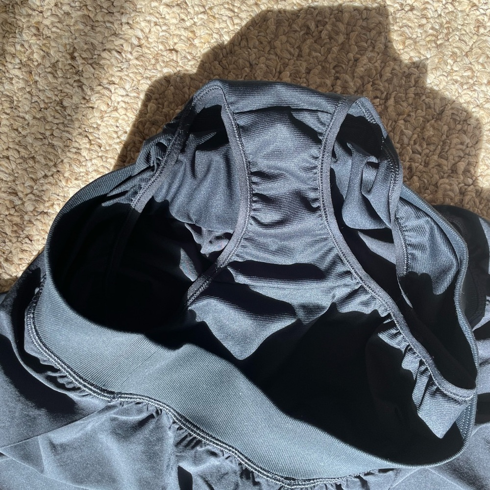 CRZ Yoga True Navy Mid-Waisted Dolphin Athletic Shorts - Picture 11 of 11